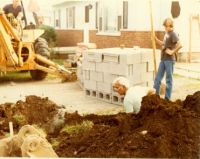 My father & brother David, July 1980.